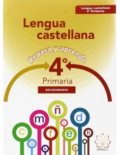 Solucionario Cuaderno Lengua castellana 4ºprimaria Repasa y aprende